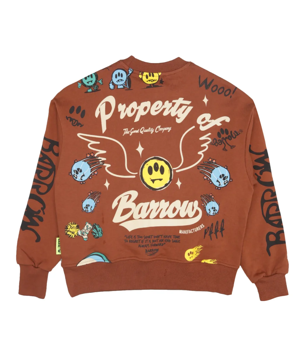 Barrow Kids | Felpa Cioccolato - immagine 3