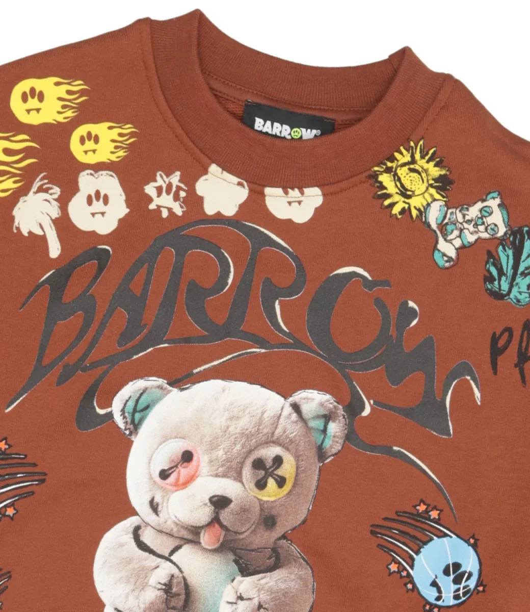 Barrow Kids | Felpa Cioccolato - immagine 4