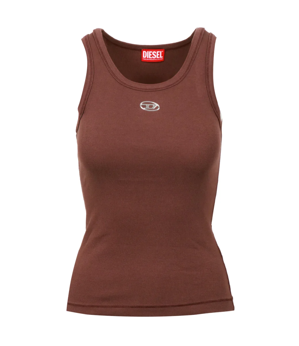 Diesel | Canotta T-Anki-Od Marrone - immagine 2