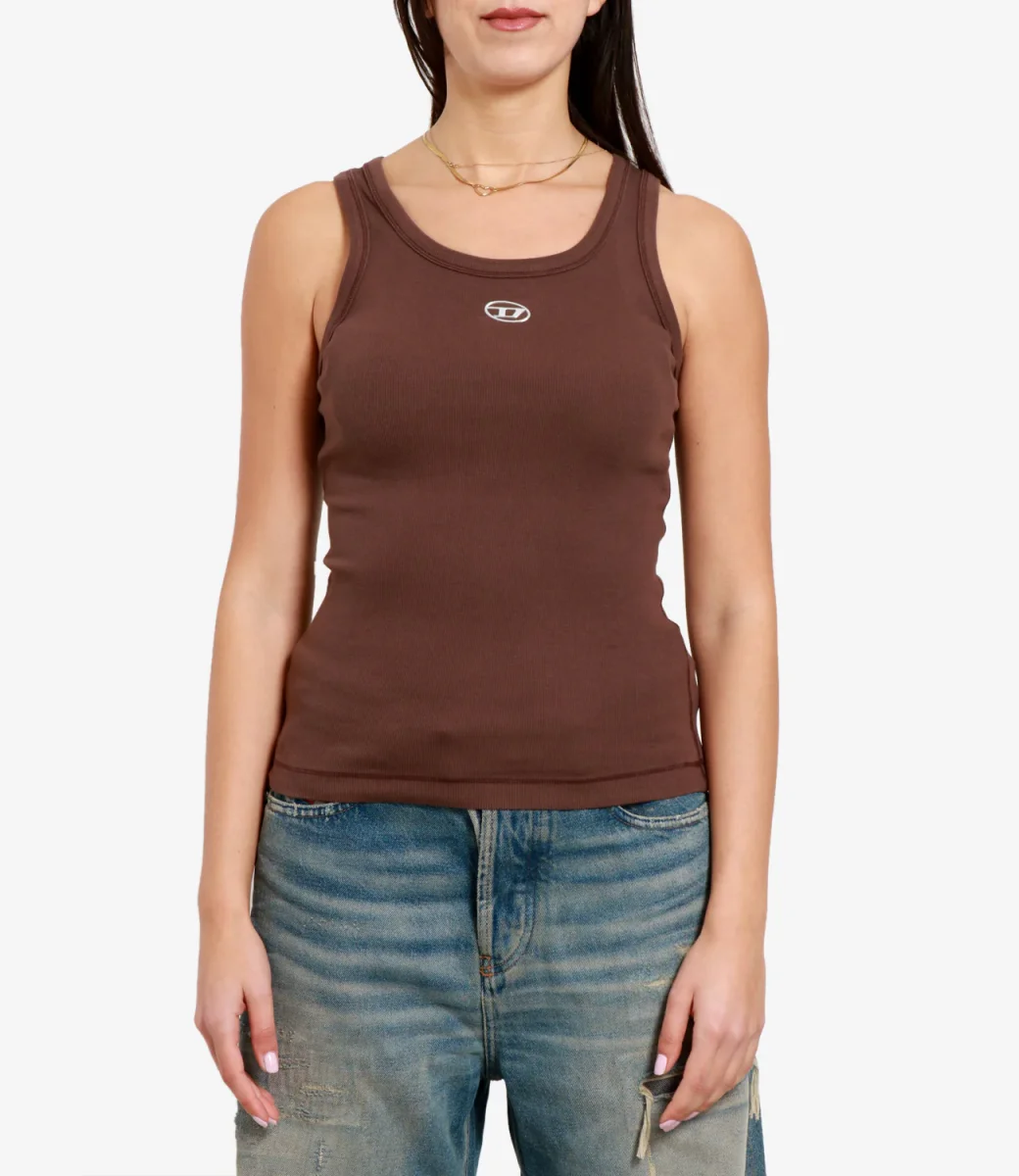 Diesel | Canotta T-Anki-Od Marrone - immagine 3
