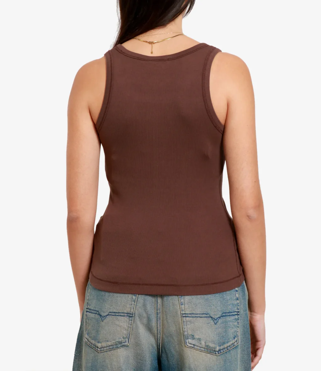 Diesel | Canotta T-Anki-Od Marrone - immagine 4