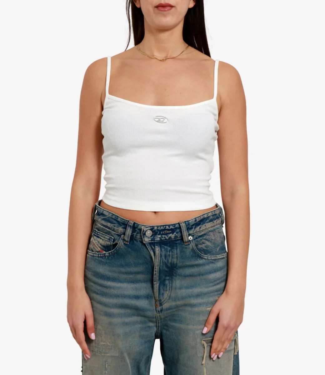 Diesel | Canotta T-Hupy-Od Off white - immagine 3