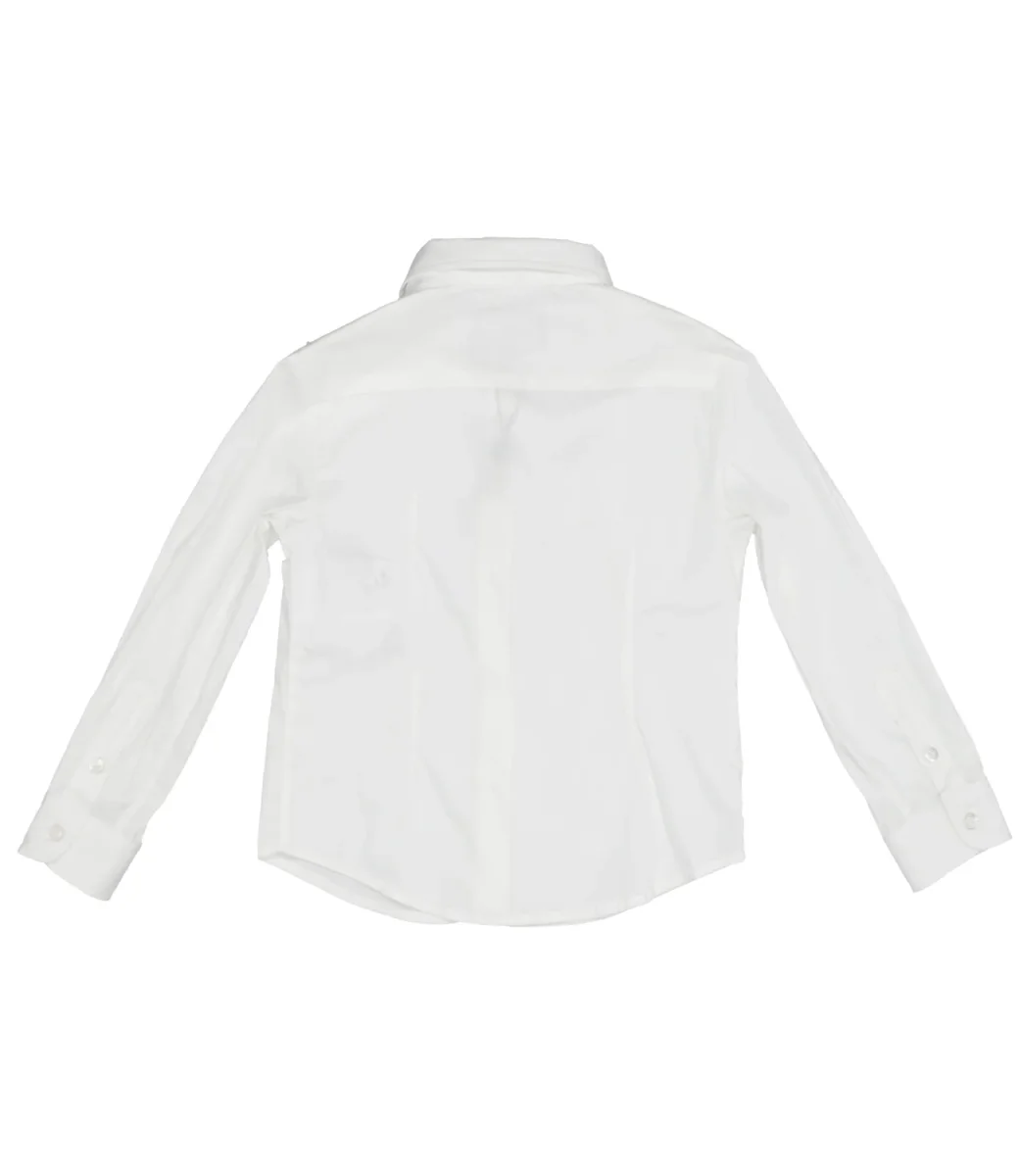 Emporio Armani Junior | Camicia Bianco Ottico - immagine 3