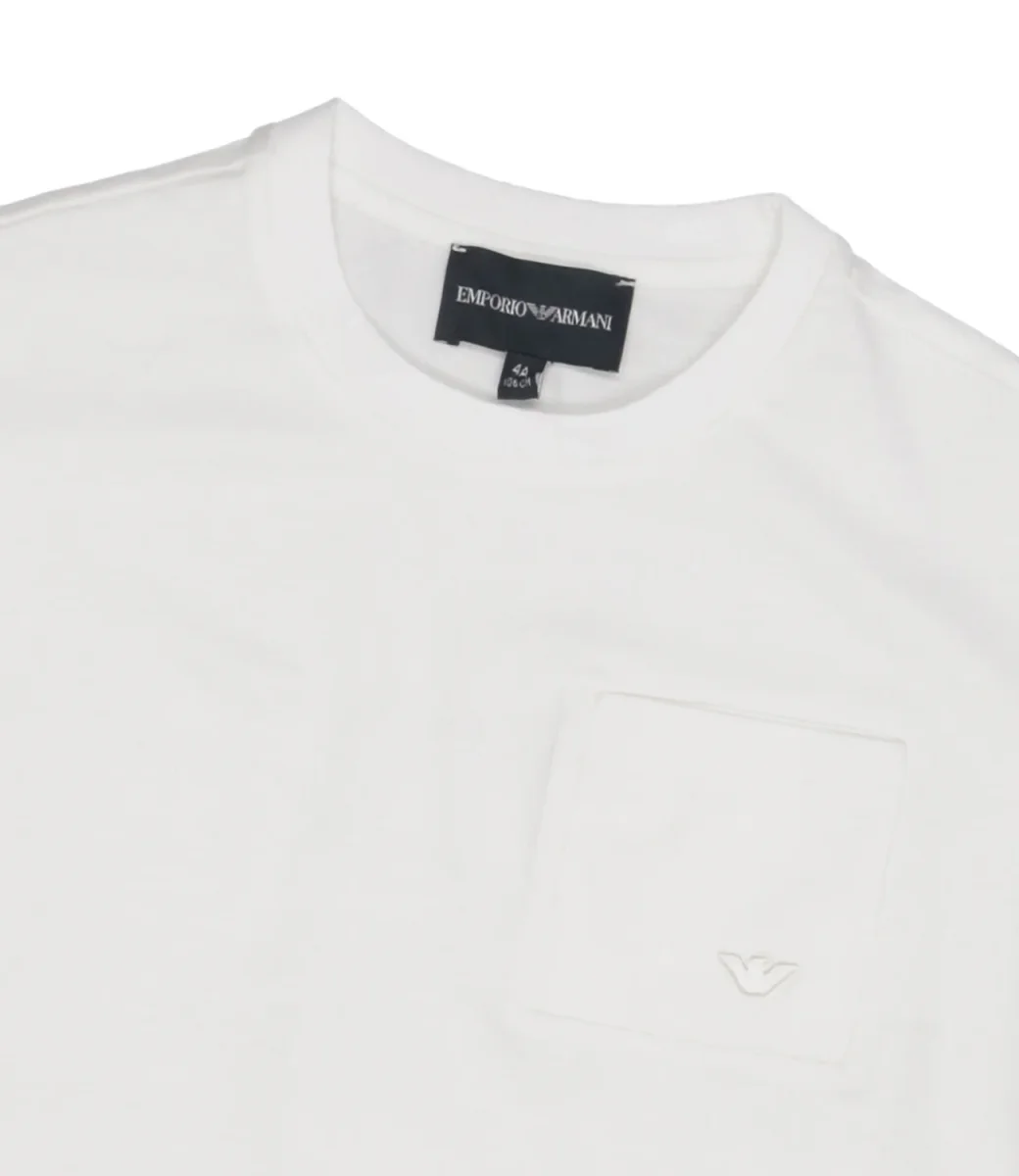 Emporio Armani Junior | T-shirt Bianco Ottico - immagine 4