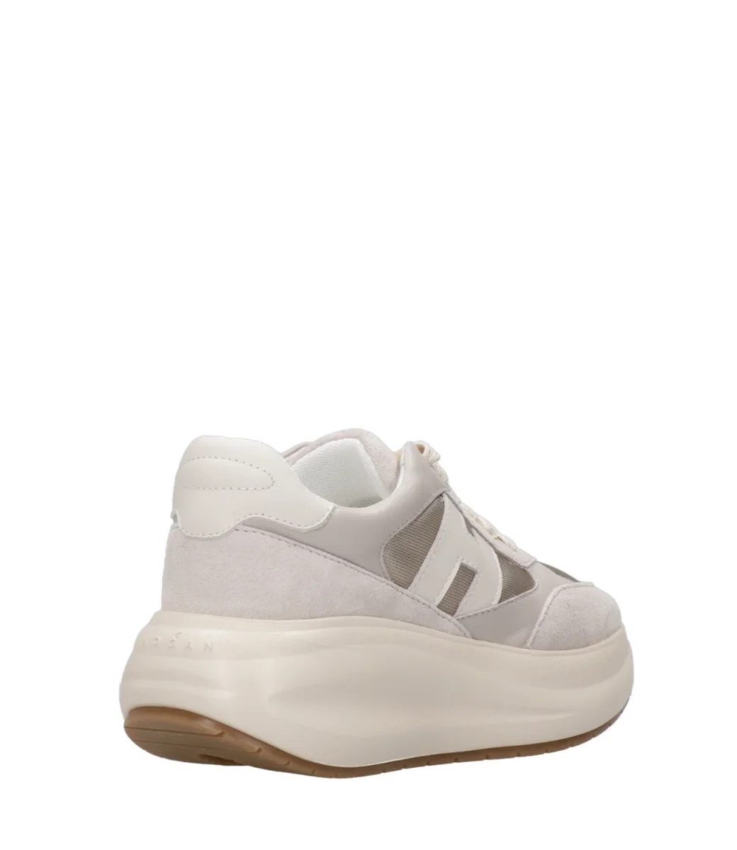 Hogan | Sneakers H696 Allacciato H Grigio - immagine 4