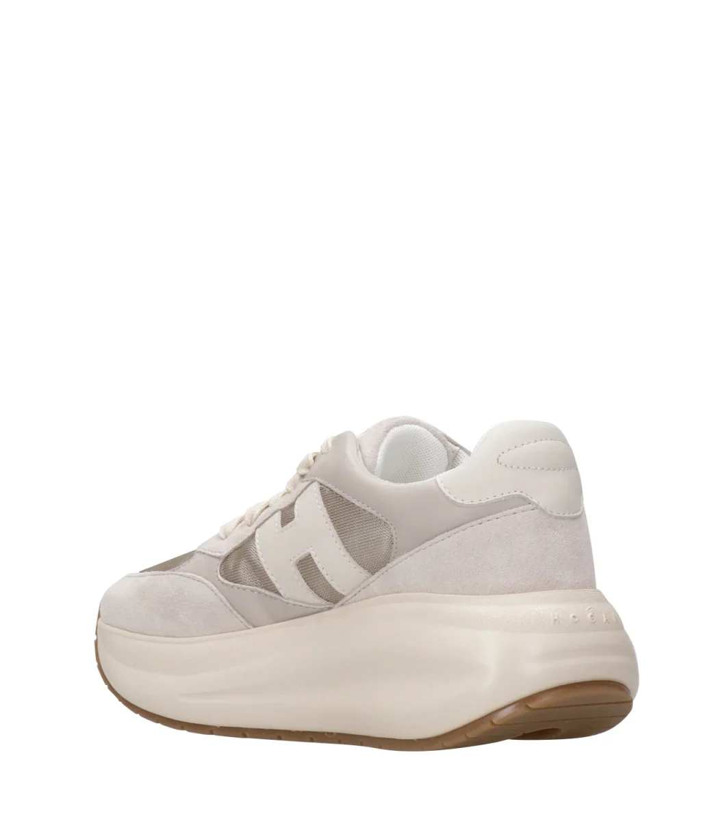 Hogan | Sneakers H696 Allacciato H Grigio - immagine 5