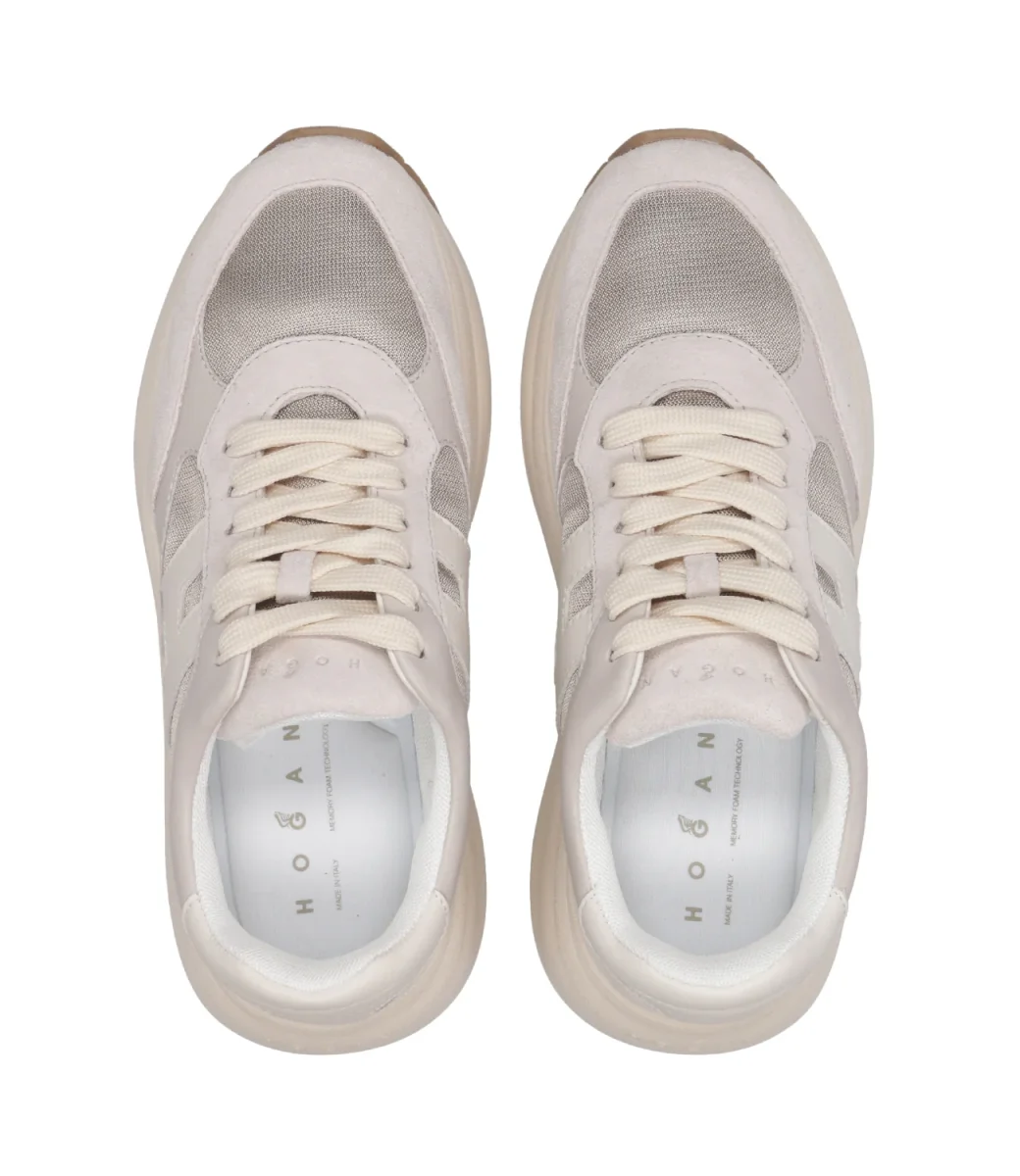 Hogan | Sneakers H696 Allacciato H Grigio - immagine 6