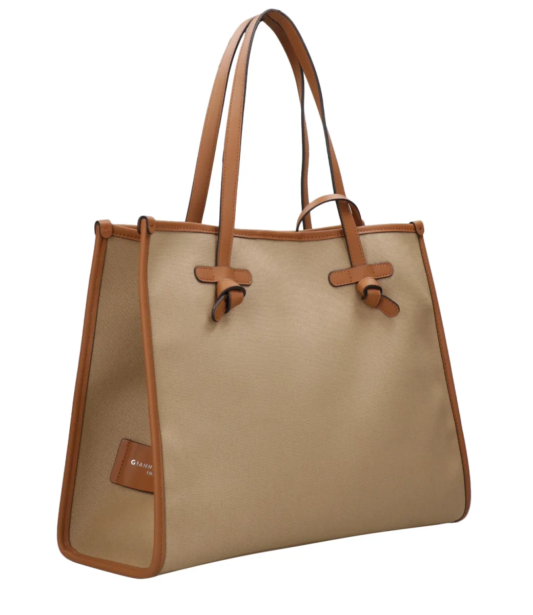 Marcella Club | Borsa a Spalla Corda e Cuoio - immagine 3