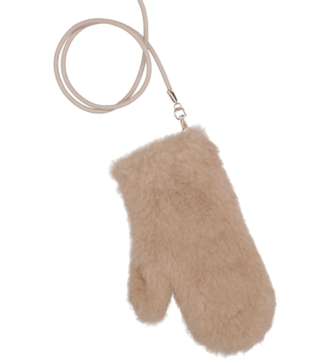 Max Mara | Guanti Mxaombrato4 Beige - immagine 3