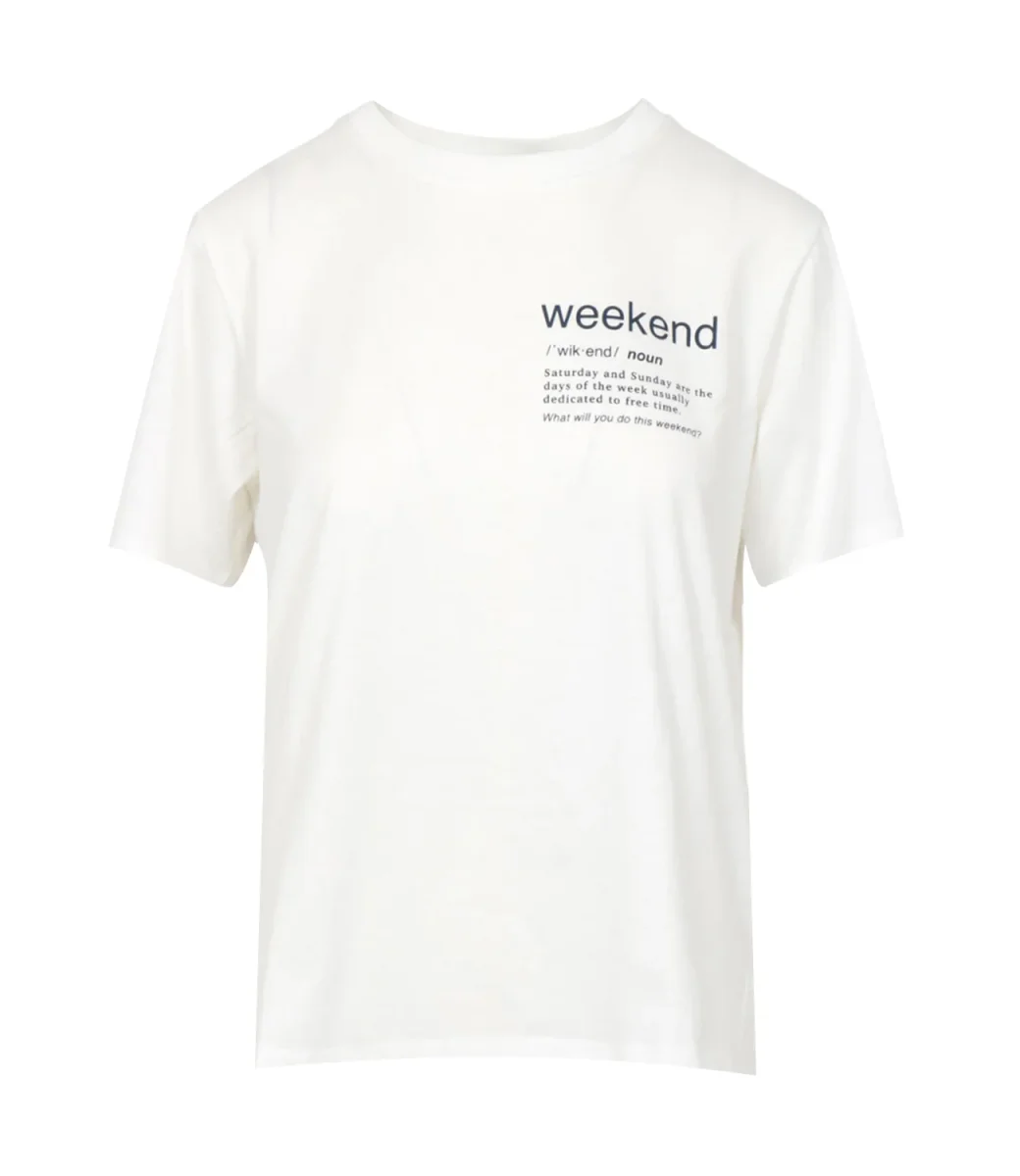 Max Mara Weekend | T-Shirt Wkdtenue Bianco - immagine 2