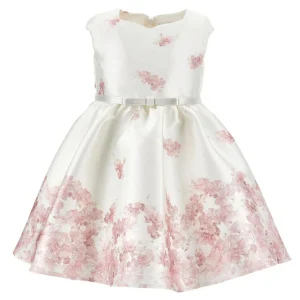 Monnalisa | Abito Panna e Rosa Antico