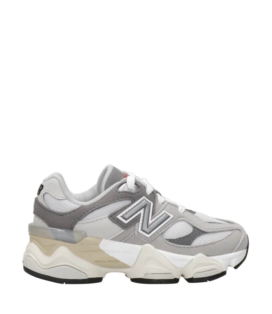 New Balance Kids | Sneakers 9060 Grigio e Bianco - immagine 2