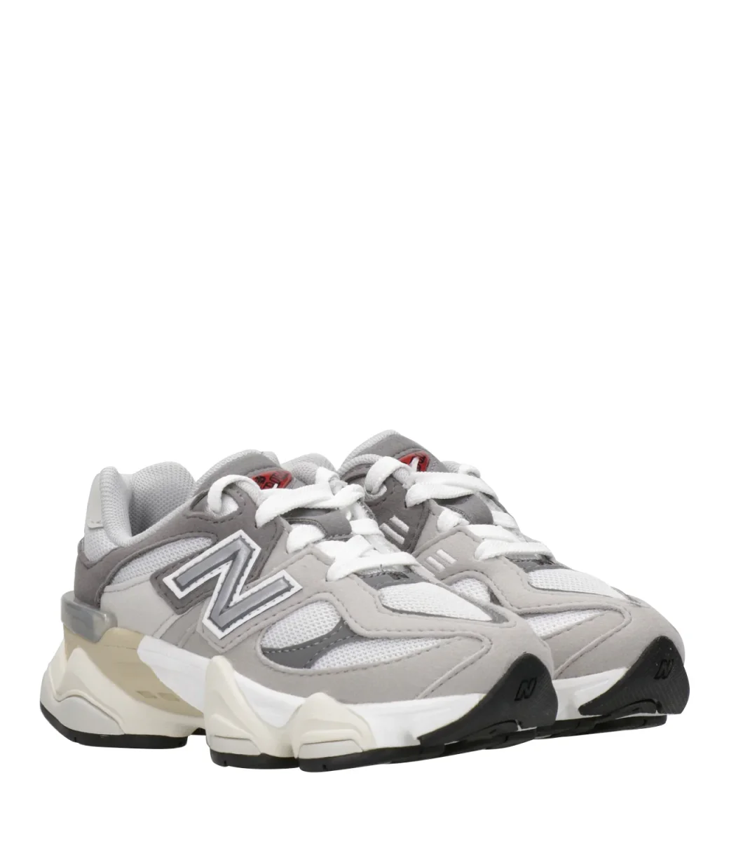 New Balance Kids | Sneakers 9060 Grigio e Bianco - immagine 3