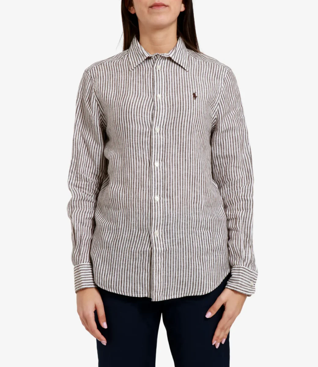 Polo Ralph Lauren | Camicia Marrone e Bianco - immagine 3