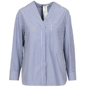 S Max Mara | Camicia Smmchicca Avio e Bianco