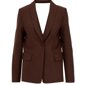 Semicouture | Giacca Cipriana Cioccolato