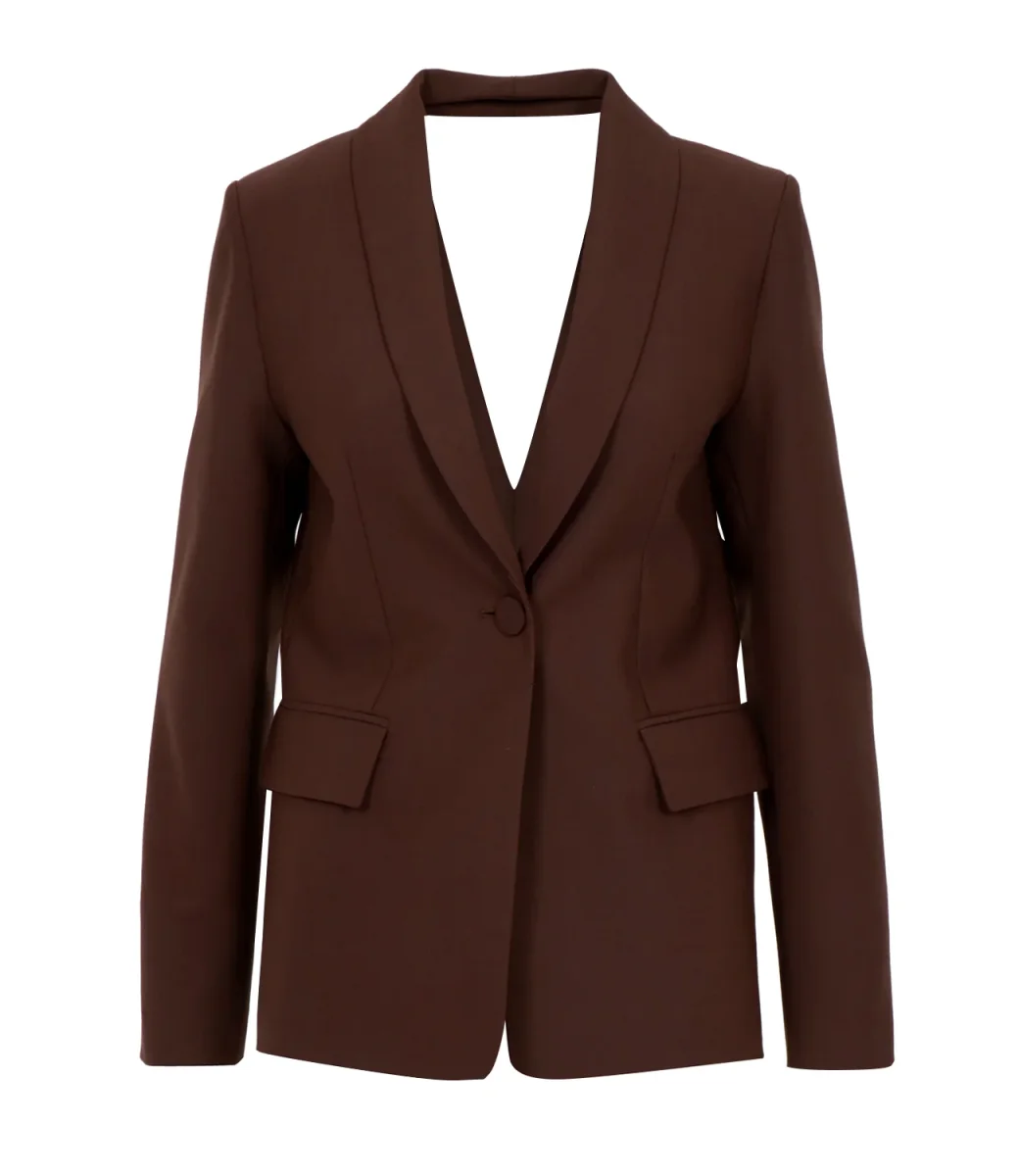 Semicouture | Giacca Cipriana Cioccolato