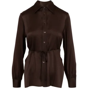 Semicouture | Camicia Juana Cioccolato