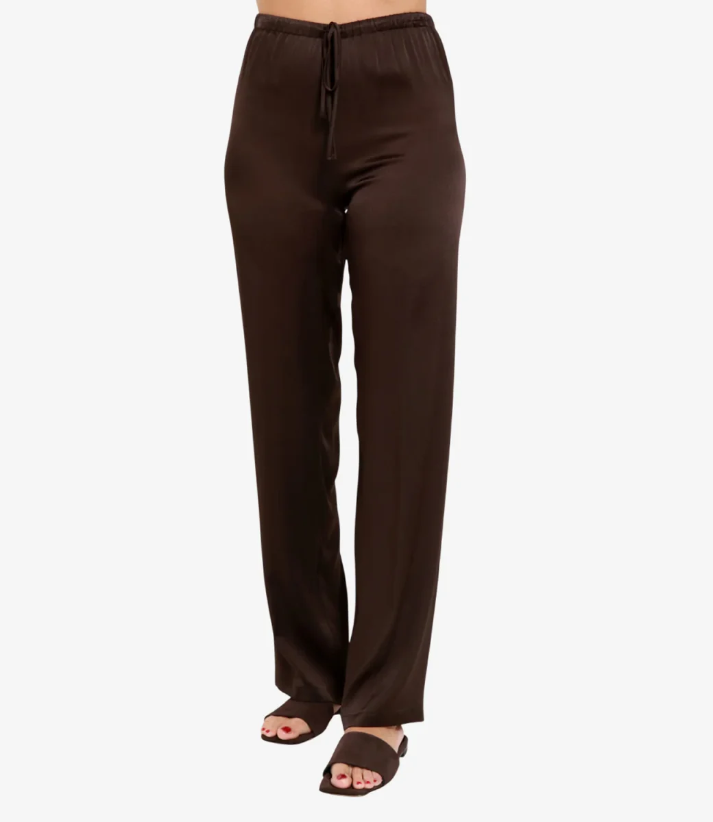 Semicouture | Pantalone Natalia Cioccolato - immagine 3