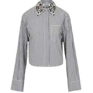 Sportmax | Camicia Spxquagga Nero e Bianco